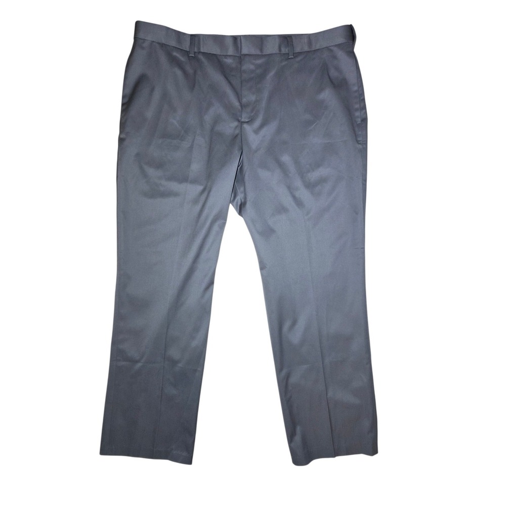 Perry Ellis Portfolio Premium Flex Twill Dress Pants Gray 42 X 30 NWT